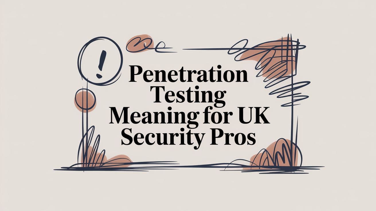 Penetration Testing Meaning for UK Security Pros