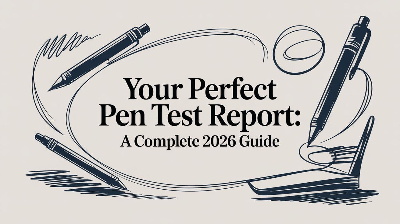 Your Perfect Pen Test Report: A Complete 2026 Guide