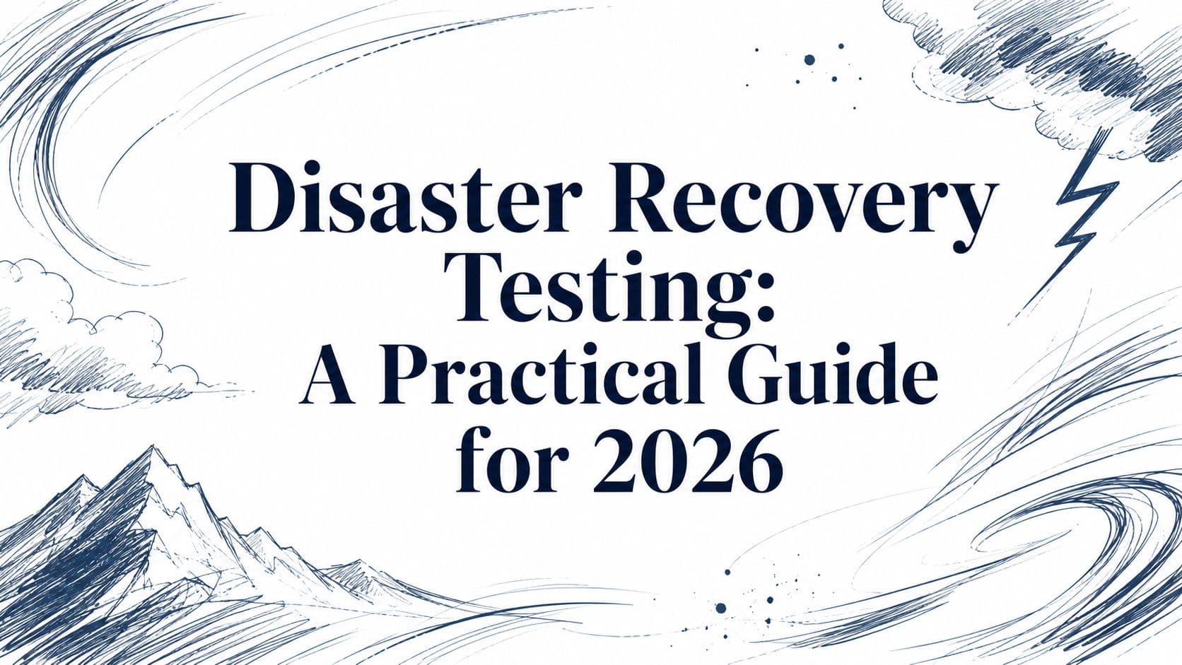 Disaster Recovery Testing: A Practical Guide for 2026