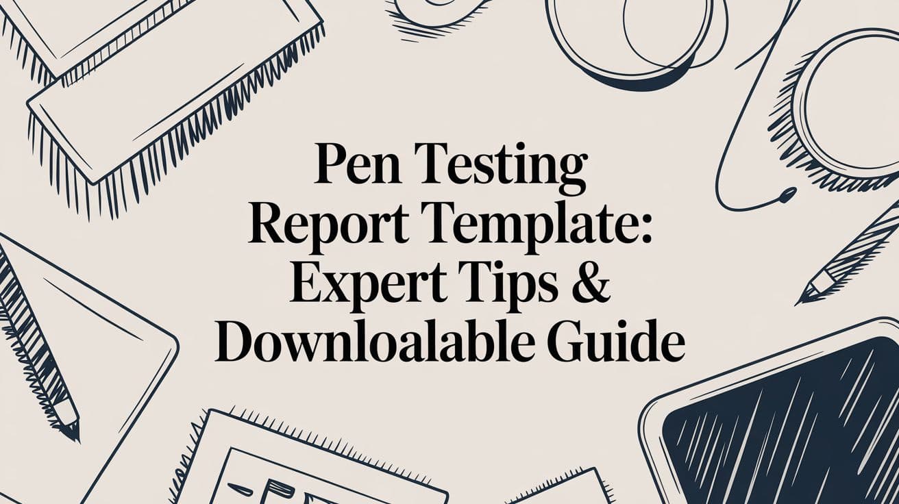 Pen Testing Report Template: Expert Tips & Downloadable Guide