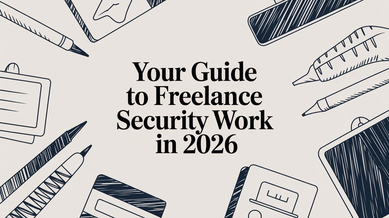 Your Guide to Freelance Security Work in 2026