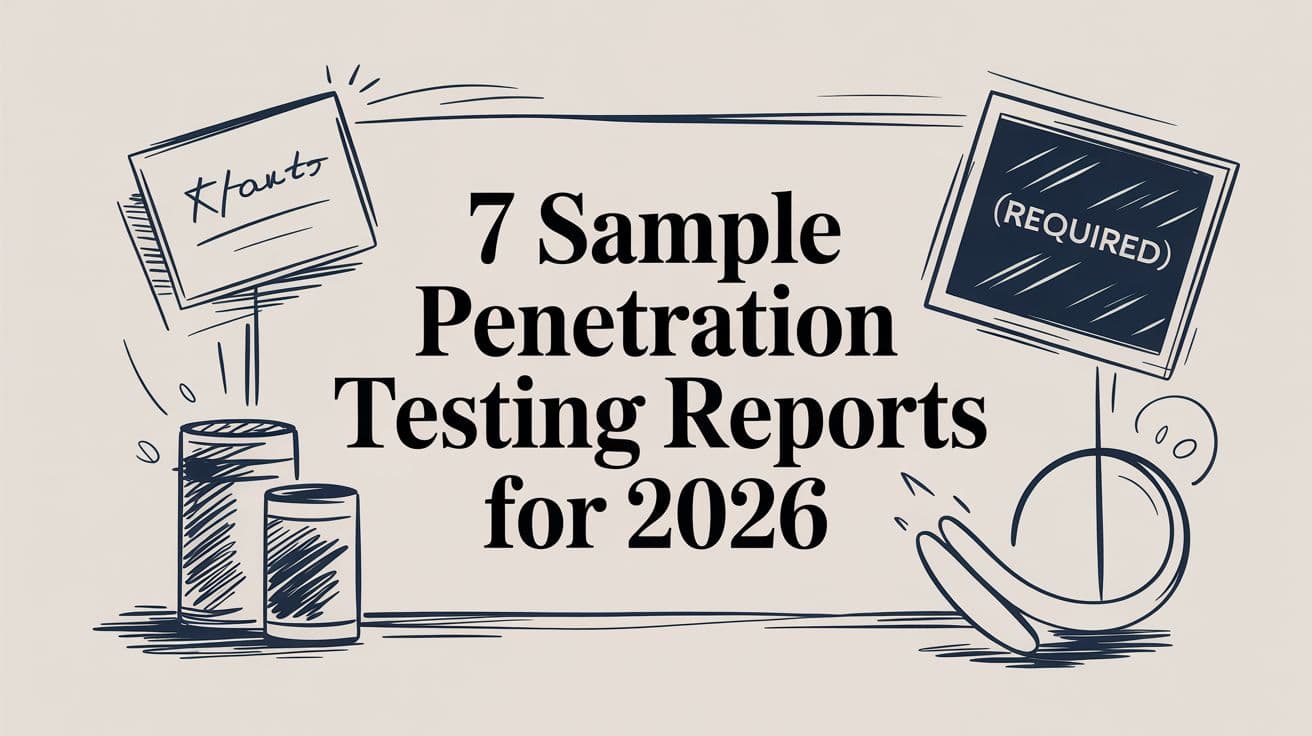 7 Sample Penetration Testing Reports for 2026