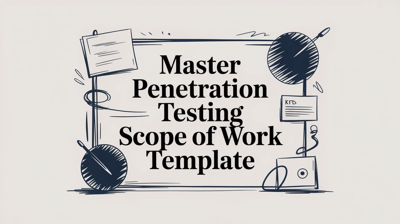 Master Penetration Testing Scope of Work Template