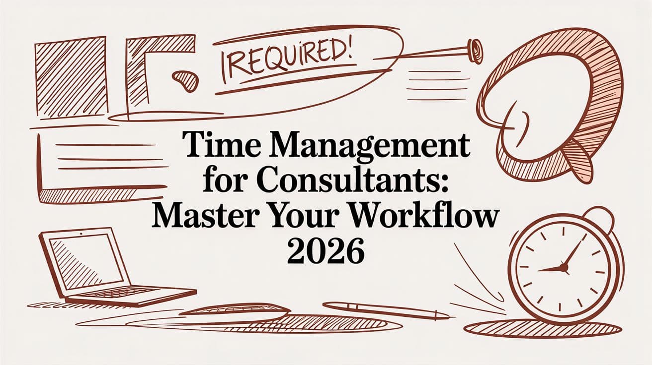 Time Management for Consultants: Master Your Workflow 2026