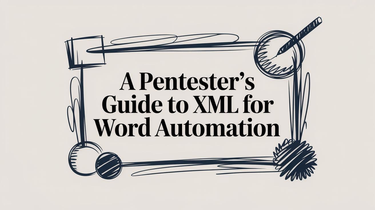 A Pentester's Guide to XML for Word Automation