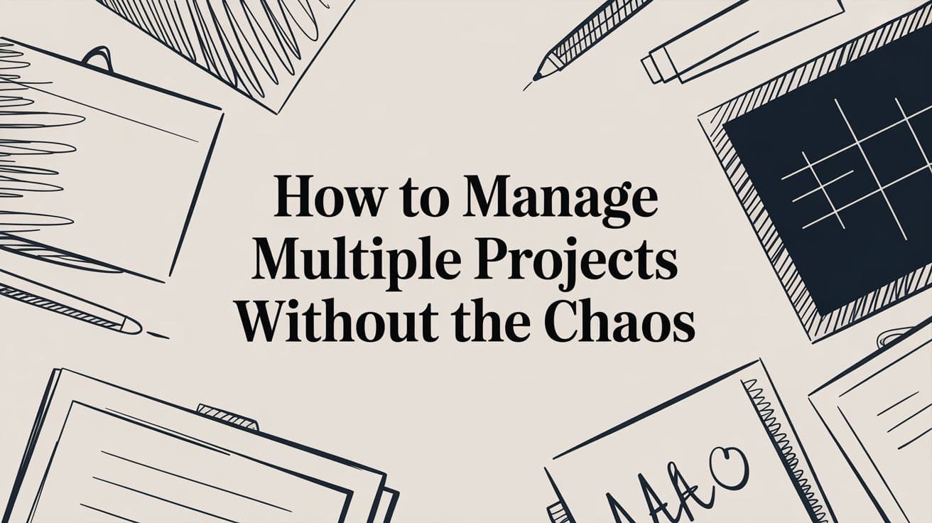 How to Manage Multiple Projects Without the Chaos