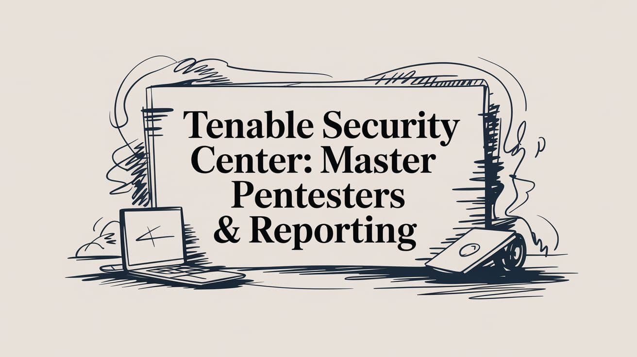 Tenable Security Center: Master Pentesters & Reporting