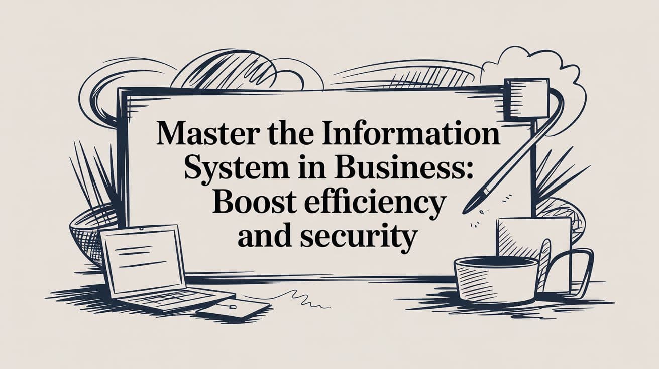 Master the information system in business: Boost Efficiency and Security