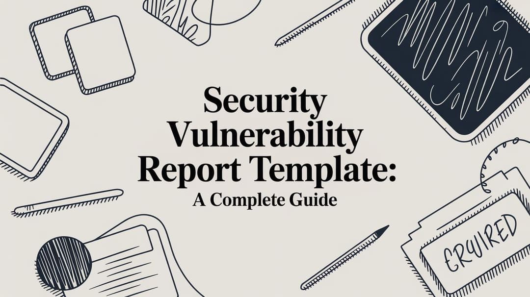 Security Vulnerability Report Template: A Complete Guide | Vulnsy