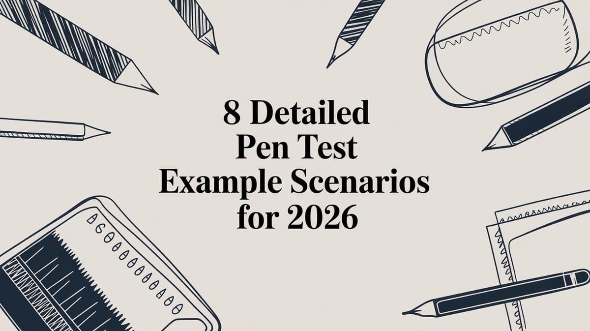 Pen Testing Detailed Report Example 8 Detailed Pen Test Example Scenarios for 2026 | Vulnsy